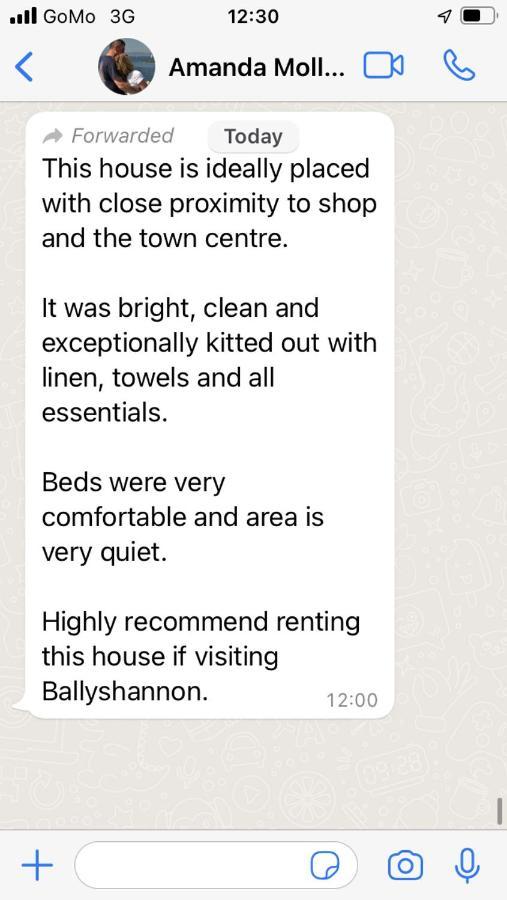 Entire 3 Bedroom House Ballyshannon Town Centre Bagian luar foto